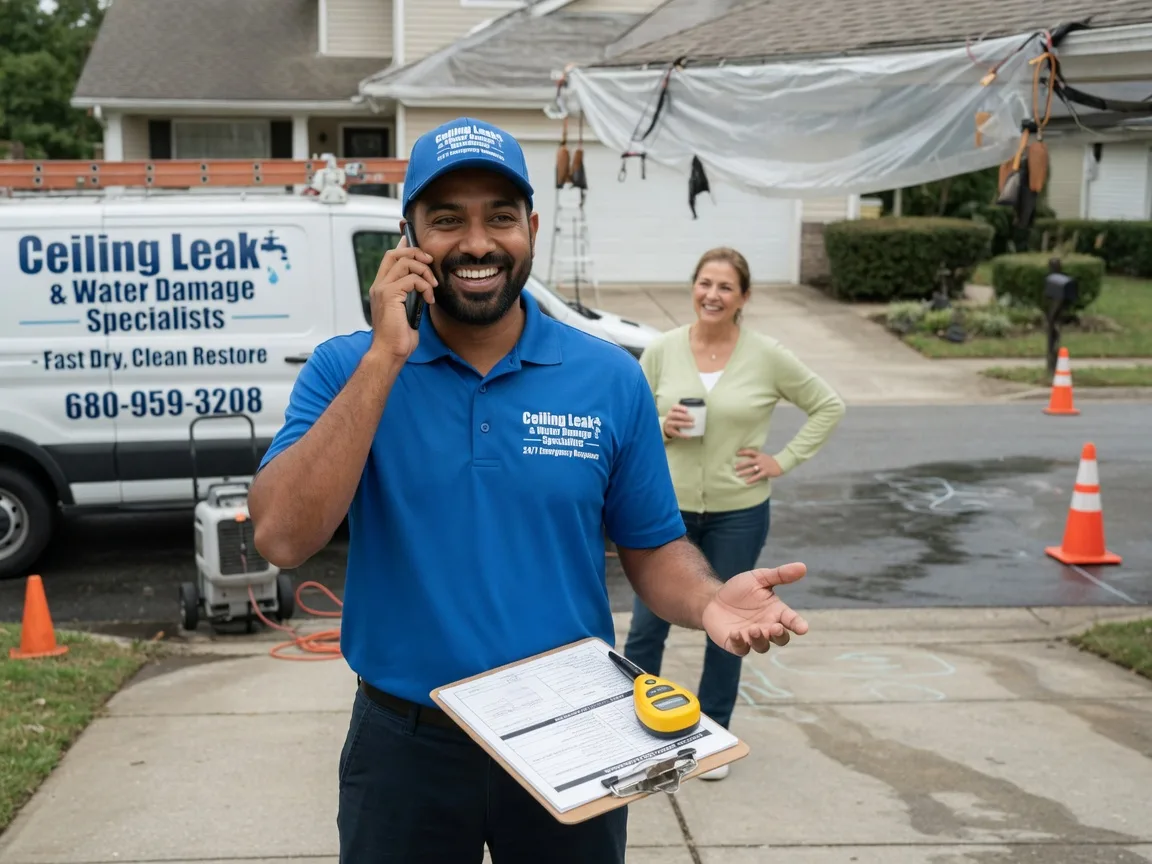 Ceiling Leak Cleanup Lebanon, PA FAQs